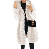 Full Length Faux Fur Coat