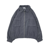 Corduroy Patch Jacket Fall Jacket Men's Loose Casual