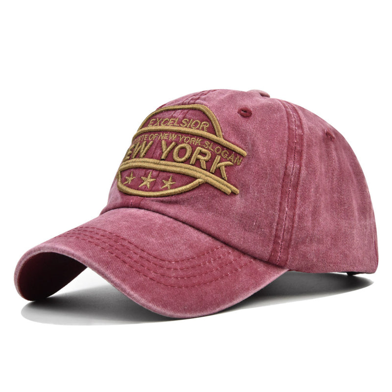 Yankee Baseball Cap Baseball Cap Embroidered Peaked Cap Sun Hat