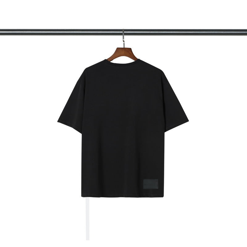 We11done T Shirt Bear Loose-Fitting Casual round-Neck Men and Women Short Sleeve