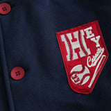 Letterman Jacket Outfit Senior Jackets Varsity Baseball Coat European Baseball Uniform Men High Street Fashion Brand Loose
