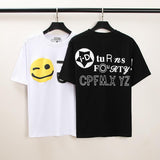 Spring and Summer ThreeDimensional Printing Loose Casual Men and Women Couple ShortSleeved Tshirt Justin Drew