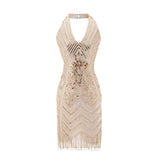 The Great Gatsby Daisy Dress Sexy Sequined Dress Short Skirt Women Backless