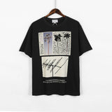 Cavempt Ce Life Cavempt Coconut Tree Discharge Print Men and Women Short Sleeve