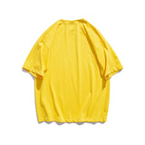 Men's T-shirt Summer Printed Short-Sleeved Street Casual T-shirt Loose round Neck Men's Clothing