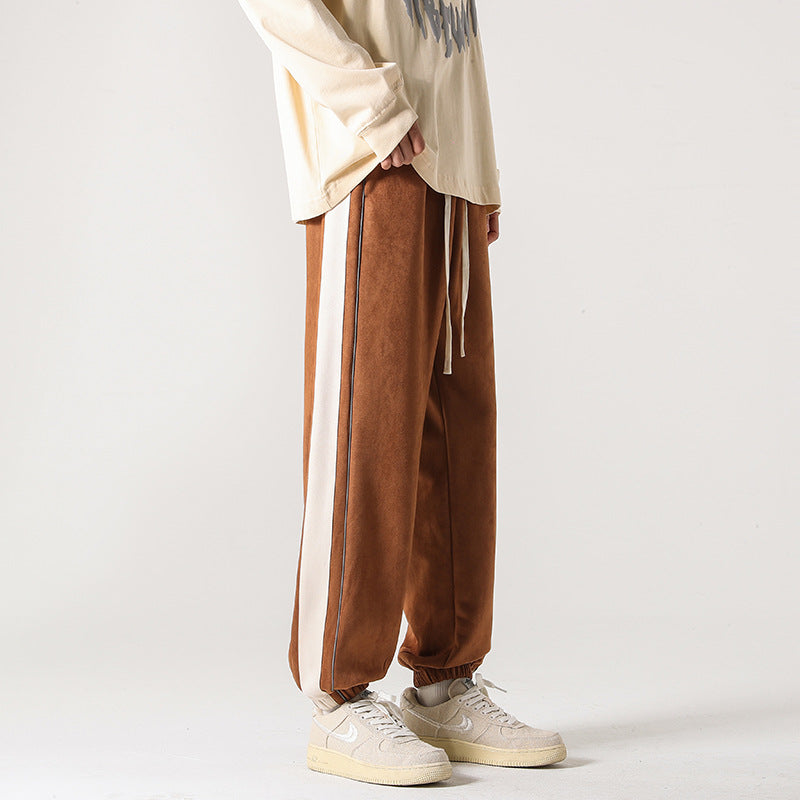 Men Sweatpants Spring and Autumn Casual Pants Men Loose Track Pants