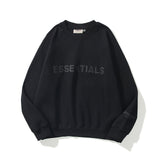 Fear Of God Fog Essentials Chest Logo Couple Hooded Sweater Fog