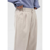 Men Suit Pants Men's Fashion Wear Loose Casual Suit Pants