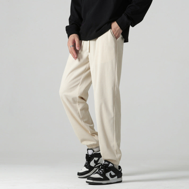 Men Sweatpants Spring Fashion Brand Loose Casual Pants Men's Sports Trousers