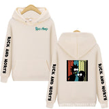 Rick and Morty Tracksuit Pullover Hoodie Sweatshirts Rick and Morty Printed Letter Sleeves Casual Sports Hip-Hop Sweater Men Ladies Hoodie