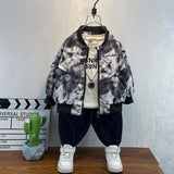 Toddler Boys Jackets Baby Coat Spring and Autumn Baseball Uniform Boys