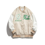 Letterman Jacket Outfit Senior Jackets Varsity Baseball Coat Autumn Men 'S And Women 'S Jacket Coat