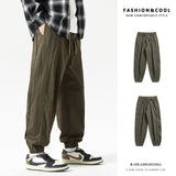 Men Sweatpants Spring and Autumn Men's Pants Army Green Fashion Brand Casual Trousers Spring Sports Pants
