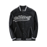 Yankee Letterman Jacket Outfit Senior Jackets Varsity Baseball College Coat Mlbny Spring and Autumn Woolen Baseball Uniform Casual Patchwork