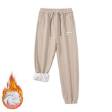 Men Sweatpants Men Autumn and Winter Sports Loose Casual Trousers