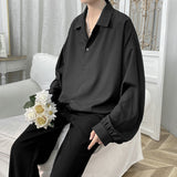 Men's Shirts Solid Color Shirt Cardigan