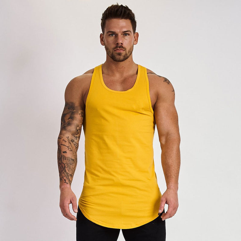 Man Tanks Men's Casual Sports Vest Short Sleeve Shorts