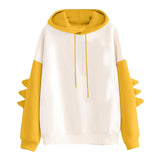 Dinosaur Sweaters Dinosaur Contrast Color Sweatshirt