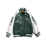 Letterman Jacket Outfit Senior Jackets Varsity Baseball Coat Men's Casual Baseball Uniform