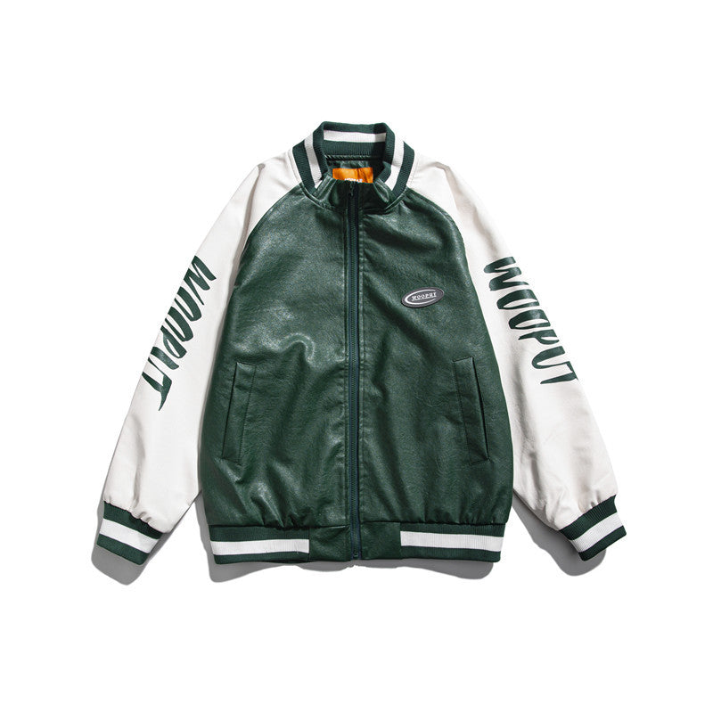 Letterman Jacket Outfit Senior Jackets Varsity Baseball Coat Autumn Casual Baseball Uniform