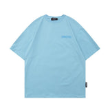 Men's T Shirt Summer Casual Tops Fashion Brand Letter Print Short-Sleeve T-shirt Men's Harajuku Style Half Sleeve Street Fashion Loose Pullover