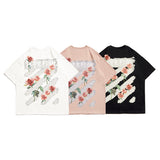 Men's T-shirt Fashion Brand T-shirt Men's Short-Sleeved Summer Loose Street Trendy Printing