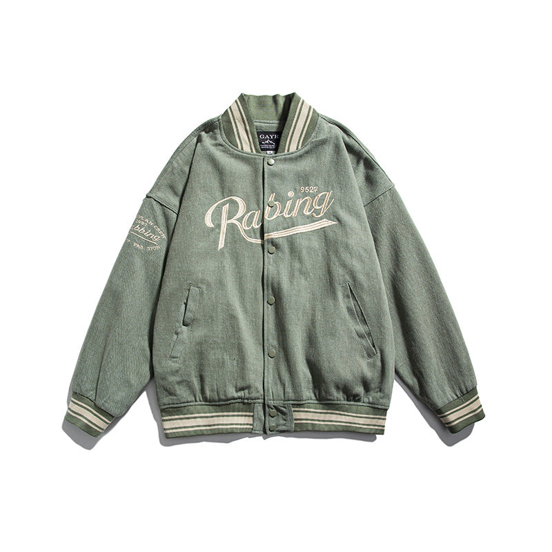 Letterman Jacket Outfit Senior Jackets Varsity Baseball Coat Embroidered Baseball Uniform Boys Casual Jacket