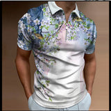 Polo Shirt Men's Spring and Summer Polo Shirt