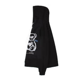 Man Fall Winter Outfis Winter Cartoon Printed Fleece Hoodie Men's Street Idle Style Loose BF Casual Hoodie