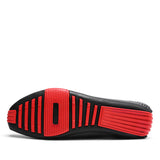 Loafers for Men Loafers Men's Two-Layer Cowhide Lace-up Fashion Shoes