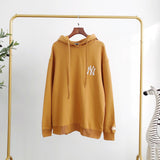 Yankees Autumn and Winter NY Crew Neck Pullover Sweatshirt Hooded Printed Fashion Casual T
