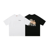 Men T Shirt Summer Casual Tops Men's Clothes Summer Wear Retro Men's round Neck Short Sleeve Casual Loose