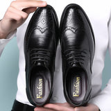 Indo Western Shoes Brogue Men's Leather Shoes