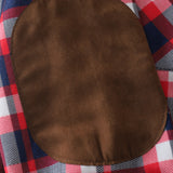 Mens Flannel Jacket with Hoodie Autumn and Winter Plaid, Brushed Warm Shirt Jacket Hoodie