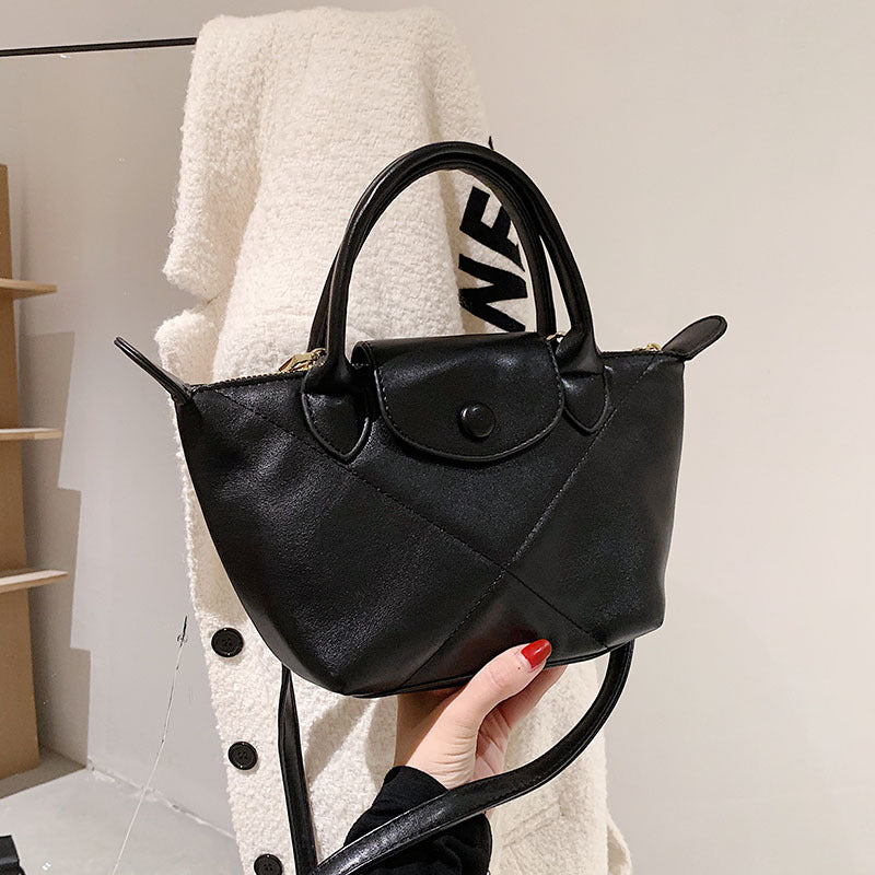 The Teacher Tote Retro Large Capacity Women's Bag Portable Shoulder Crossbody Fashion Women's Square Bag
