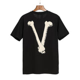 Vlone T Shirt Men's Clothes Summer Clothes plus Size Retro Sports Casual Fashionable