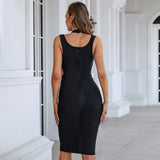 Women Bodycon Dress Spring Black Sexy Dress