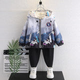 Toddler Boys Jackets Boy's Trench Coat Spring and Autumn Thin Children