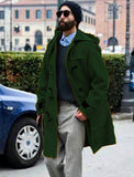 Bane Coat Woolen Coat Male Horn Button