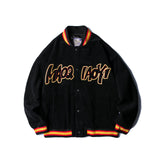Letterman Jacket Outfit Senior Jackets Varsity Baseball Coat Spring and Autumn Baseball Uniform Collar Jacket