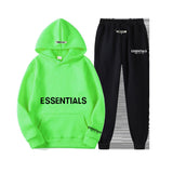 Fear Of God Fog Essentials Hoodie & Sweatpant 2 Piece Set For Men And Women