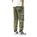 Men Cargo Pants Workwear Pants Men's Spring Loose Casual Trousers