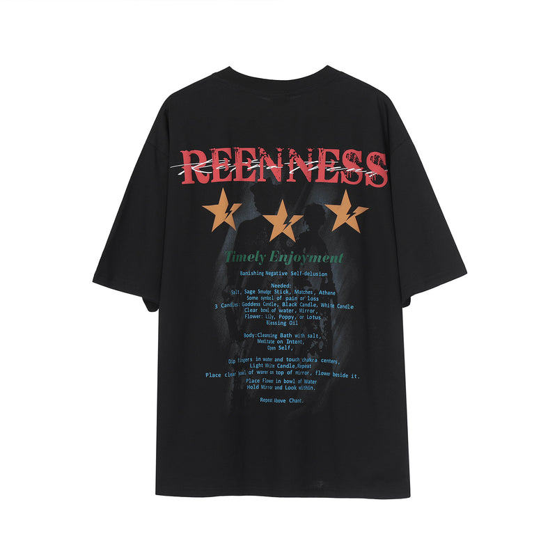 Man Tees Summer Fashion Brand Heavy Short Sleeve T-shirt