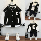 Toddler Boys Jackets Boys' Baseball Jacket Coat Spring Clothes for Children