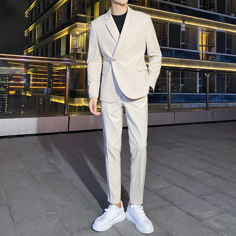 Seersucker Suit Two-Piece Suit