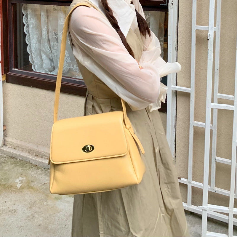 The Teacher Tote Textured Large Capacity Bag Women's Bag Crossbody Bag Women's Small Square Bag