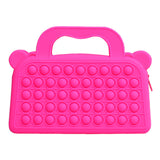 Pop Fidget Toys It Purse Silicone Crossbody Handbag Girl Crossbody Bag Toy Children Coin Purse