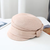 Straw Hat Outdoor Sun Hat Sun Protection Octagonal Cap