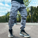 jogging shorts for men Slim Fit Muscle Gym Men Shorts Fall Casual Pants Men's Multi-Pocket Overalls Loose Straight Outdoor Running Trousers