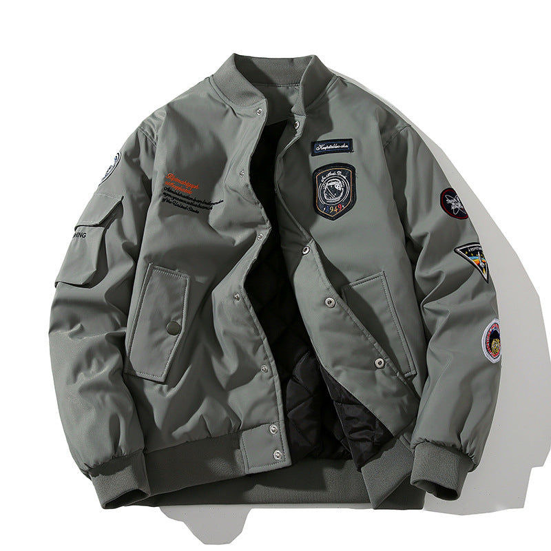 Varsity Jacket Embroidered Baseball Uniform